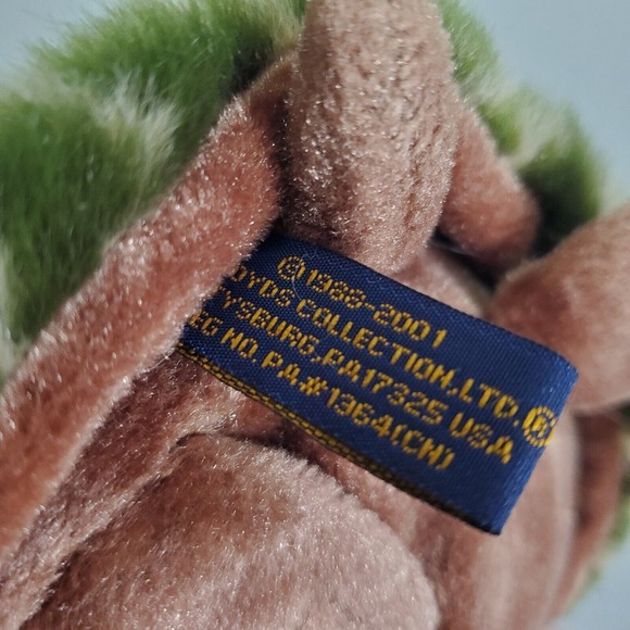 Boyds‎ Flash Turtle Plush Stop Watch 9" Green Stuffed Animal 55226 Retired Toy - Picture 7 of 11